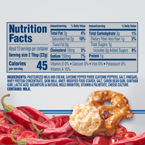 Philadelphia Buffalo Style Whipped Cream Cheese Spread Perspective: bottom