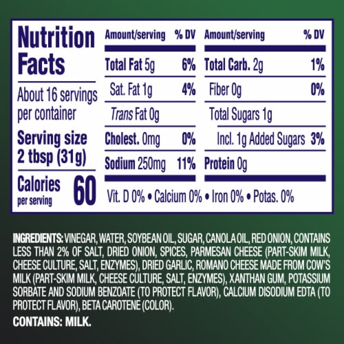 Kraft Deluxe Supreme Italian Salad Dressing Perspective: bottom