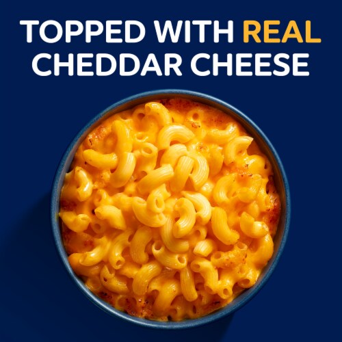 Kraft Deluxe Original Cheddar Mac & Cheese Frozen Meal Perspective: bottom
