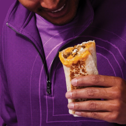 Taco Bell Queso-Burrito Cravings Kit Perspective: bottom