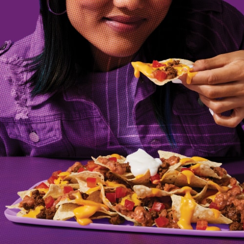Taco Bell Loaded Nachos Cravings Kit Perspective: bottom