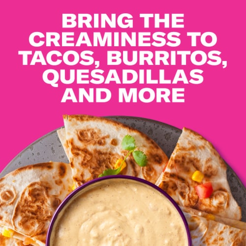 Taco Bell Creamy Crunch-Dip Supreme Cravings Dip, Jar Perspective: bottom