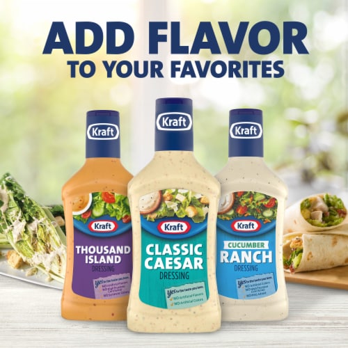 Kraft Classic Caesar Salad Dressing Perspective: bottom
