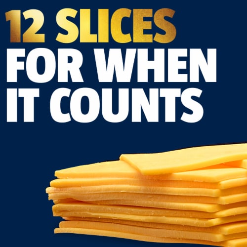 Kraft Deli Deluxe American Cheese Slices Perspective: bottom