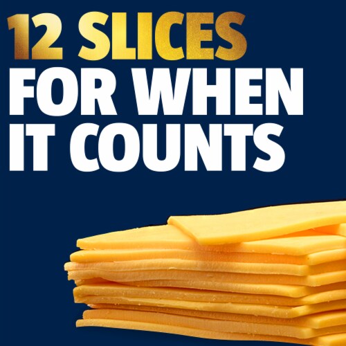 Kraft Deli Deluxe American Sliced Cheese Perspective: bottom