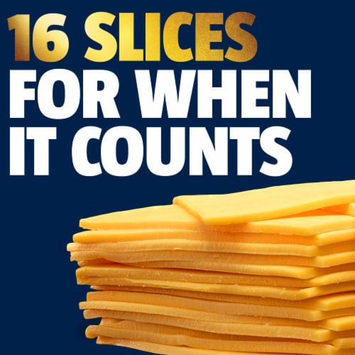 Kraft Deli Deluxe American Sliced Cheese Perspective: bottom