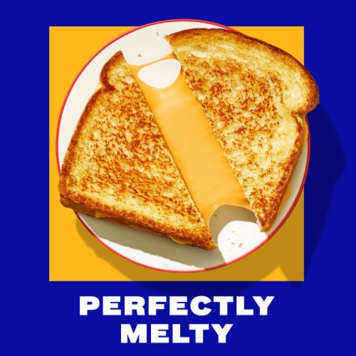 Kraft Singles American Cheese Slices Perspective: bottom