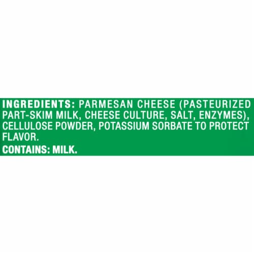 Kraft Parmesan Grated Cheese, 3 oz Shaker Perspective: bottom
