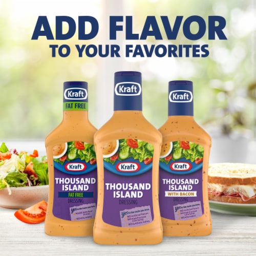 Kraft Thousand Island Salad Dressing Perspective: bottom