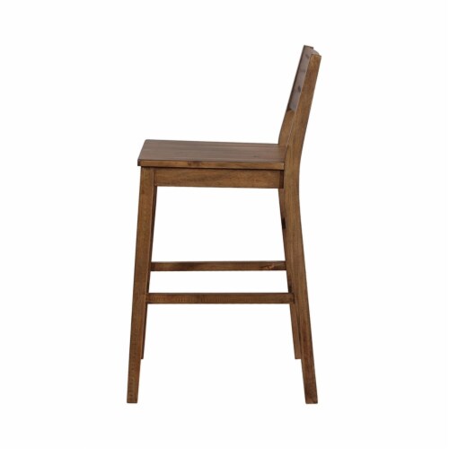 Coaster Tucson Open Back Wood Bar Stools in Natural set of 2 2