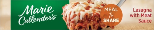 Marie Callender's® Meal for Two Lasagna with Meat Sauce Frozen Meal Perspective: bottom