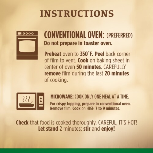 Marie Callender's Sides Green Bean Casserole Frozen Food Perspective: bottom