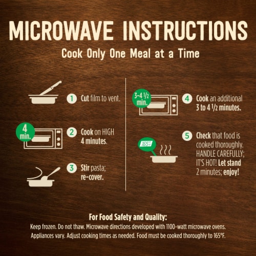 Marie Callender's Duos Chicken Alfredo & Chicken Parmigiana Frozen Meal Perspective: bottom