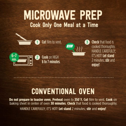 Marie Callender's Duos Beef & Broccoli & Sesame Chicken Frozen Meal Perspective: bottom