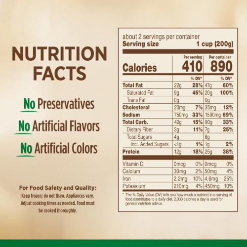 Marie Callender's Turkey Pot Pie Frozen Meal Perspective: bottom