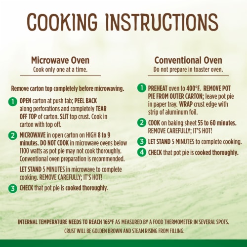 Marie Callender's Plant-Based Gardein Chick'N Pot Pie Frozen Meal Perspective: bottom