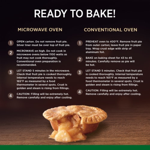Marie Callender's Apple Pie Frozen Dessert Perspective: bottom