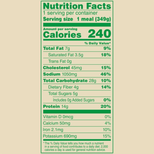 Marie Callender's Slow Roasted Beef Frozen Meal Perspective: bottom