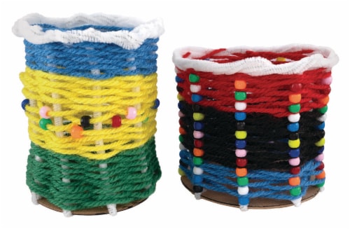 Creativity Street Assorted Bright Hues Pony Beads Perspective: bottom