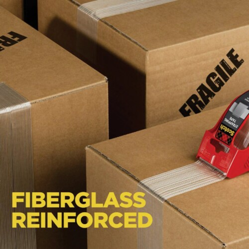 Scotch® Reinforced Strength Strapping Packaging Tape Perspective: bottom