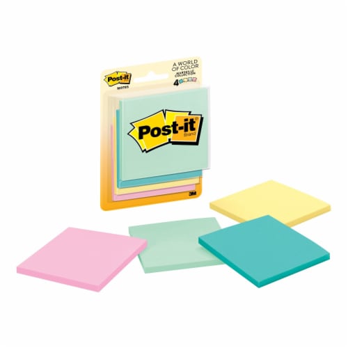 Post-it® Marseille Collection Note Pads Perspective: bottom