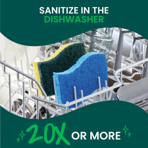 Scotch-Brite® Zero Scratch Scrub Sponge Perspective: bottom