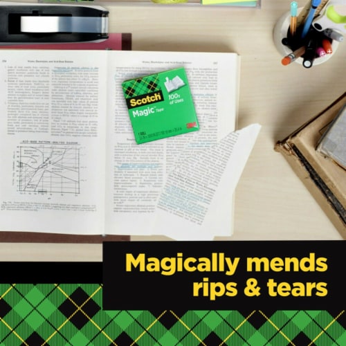Scotch® Magic™ Tape Refill 3 Pack - Clear Perspective: bottom