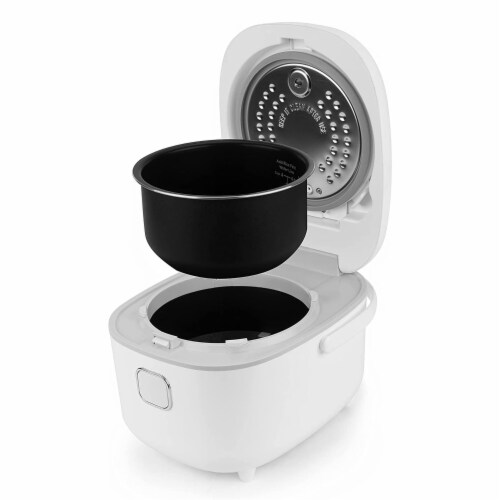 Aroma Housewares 8-Cup Induction Rice Cooker & Multicooker - White Perspective: bottom