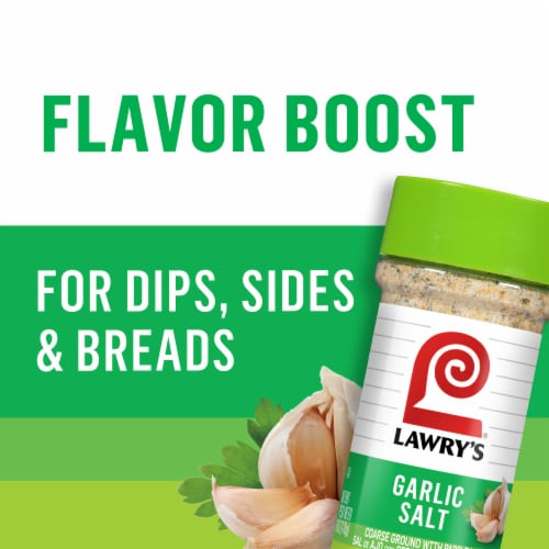 Lawry's Coarse Ground With Parsley Garlic Salt Perspective: bottom
