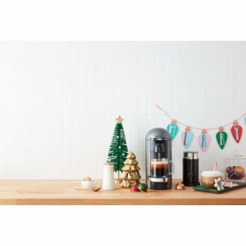 Nespresso® by Breville® VertuoPlus Deluxe Coffee and Espresso Maker Bundle in Black Perspective: bottom