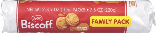 Lotus Biscoff® Cream Sandwich Cookies Perspective: bottom