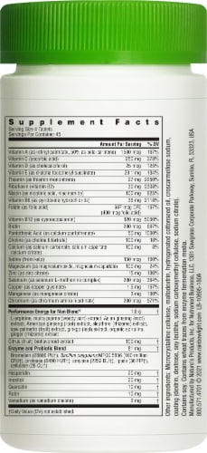 Rainbow Light Men's Multivitamin for Performance Energy Perspective: bottom