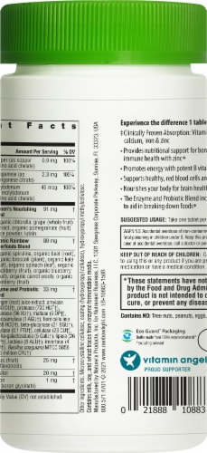 Rainbow Light Women's One Multivitamin Tablets Perspective: bottom