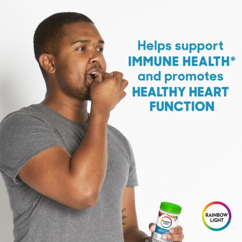 Rainbow Light Mens One High-Potency Daily Multivitamin Immune Support Supplement Perspective: bottom