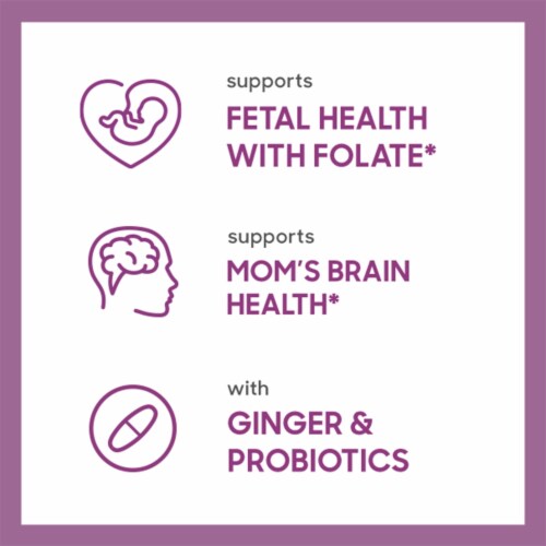 Rainbow Light High-Potency Prenatal One Multivitamin Mom and Baby's Health Support Supplement Perspective: bottom