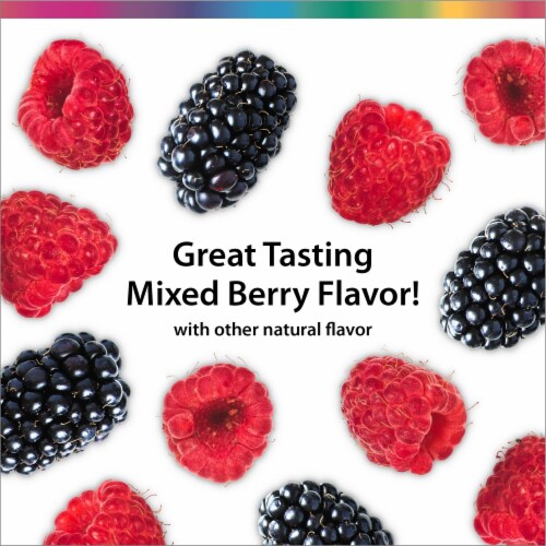 Rainbow Light Women's Multivitamin Gummies Mixed Berry Flavor Perspective: bottom