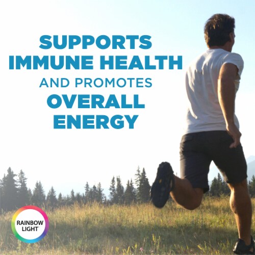 Rainbow Light Men's Multivitamin Capsules Perspective: bottom