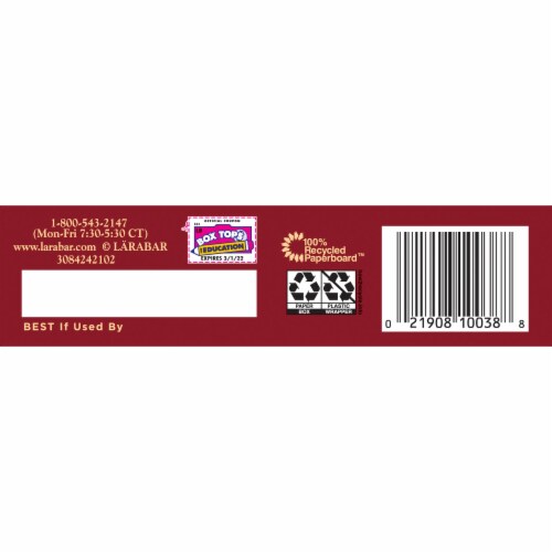 Larabar Cinnamon Roll Bars Perspective: bottom