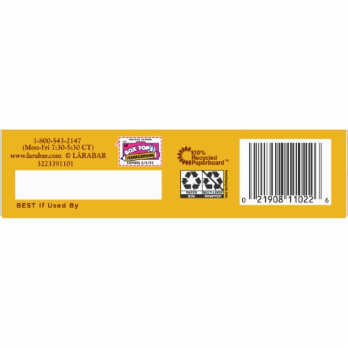 Larabar™ Peanut Butter Banana Fruit & Nut Bars Perspective: bottom