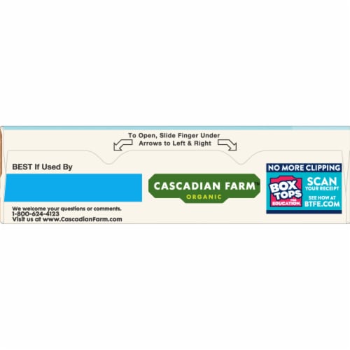 Cascadian Farm™ Organic No Added Sugar Coconut Cashew Granola Perspective: bottom
