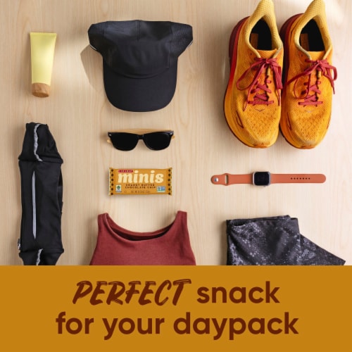 Larabar Minis Peanut Butter Chocolate Chip Fruit and Nut bars Perspective: bottom