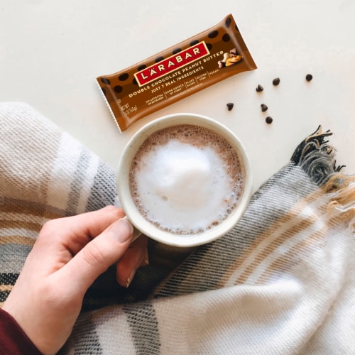 Larabar Double Chocolate Peanut Butter Fruit and Nut Bars Perspective: bottom