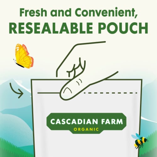 Cascadian Farm Organic® Honey Cashew Protein Granola Perspective: bottom