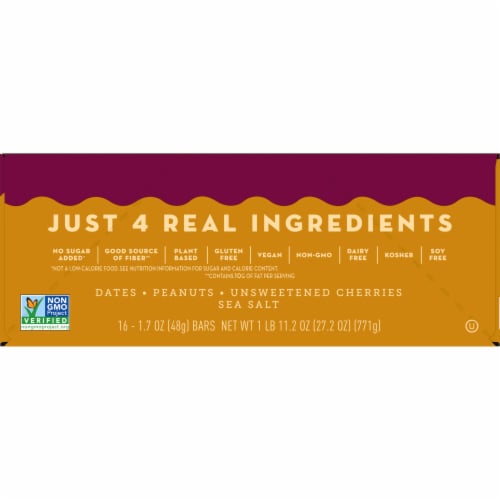 Larabar Peanut Butter & Jelly Fruit and Nut Bars Perspective: bottom