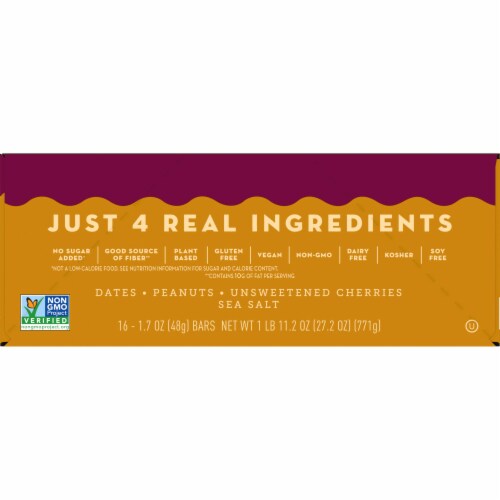 Larabar Peanut Butter & Jelly Fruit and Nut Bars Perspective: bottom