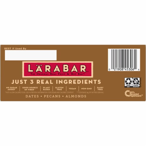 Larabar Gluten Free Vegan - Pecan Pie Fruit & Nut Bars Healthy Pantry Snacks Perspective: bottom