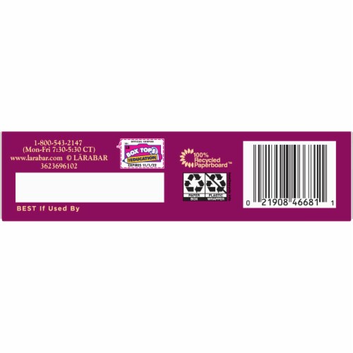 Larabar™ Cherry Pie Fruit & Nut Bars Perspective: bottom