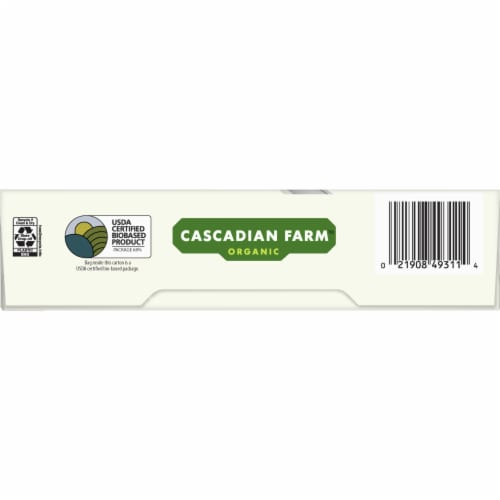 Cascadian Farm Organic Vanilla Chia Crunch Cereal Perspective: bottom