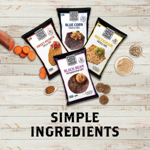 Food Should Taste Good® Sweet Potato Tortilla Chips Perspective: bottom