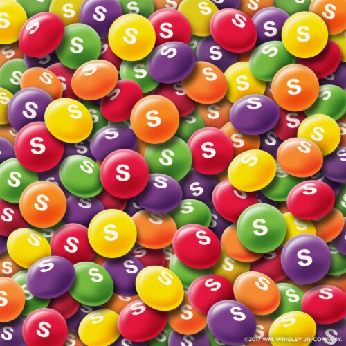 Skittles Original Chewy Easter Candy Theater Box Perspective: bottom